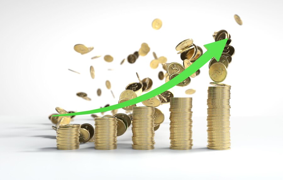 Global Collab Partners green-arrow-is-going-up-stacks-coins-arranged-bar-graph_35913-3151 Investments  